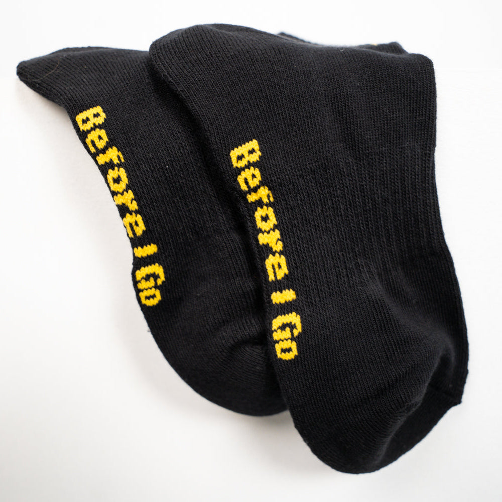 Before I Go Ankle Socks - Black