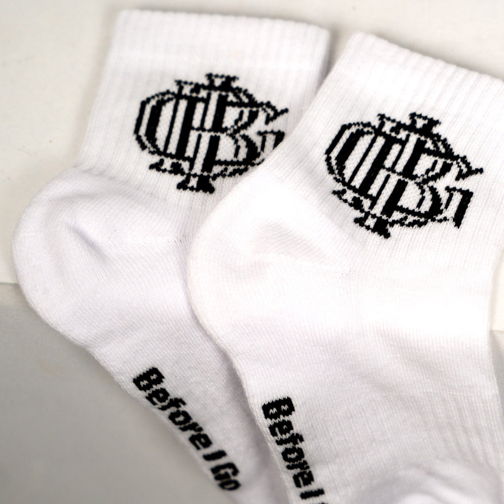Before I Go Ankle Socks - White