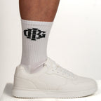 Before I Go  Crew Socks White 