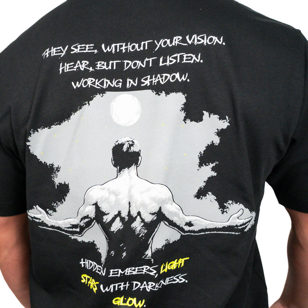 Before I Go Gym T-shirt In Shadows We Glow Back 2