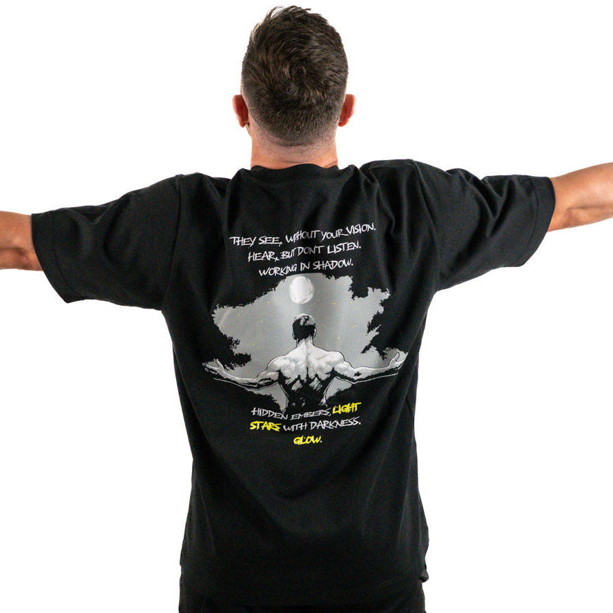 Before I Go Gym T-shirt In Shadows We Glow Back 4