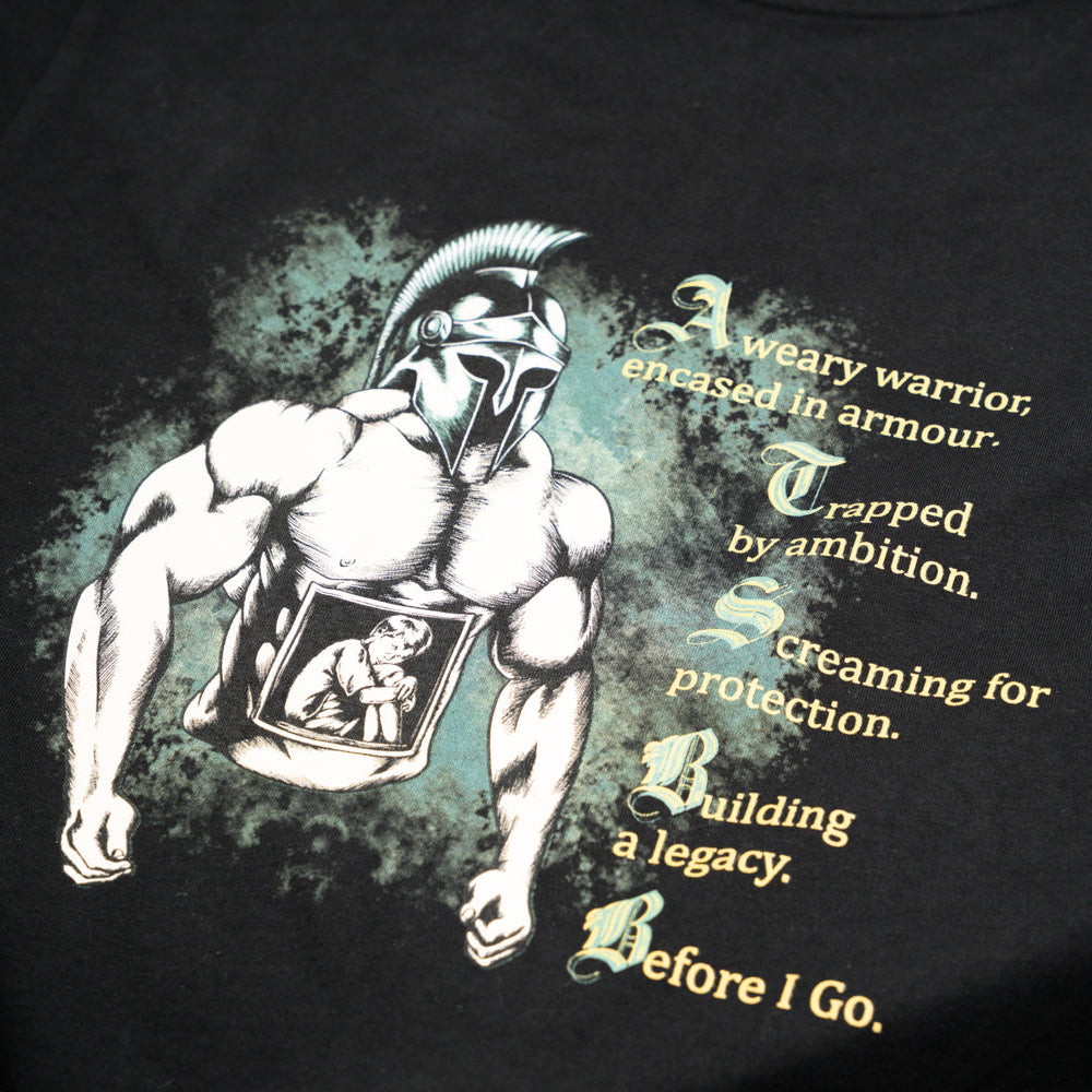 Before I Go Gym T-shirt The Weary Warrior Back 2