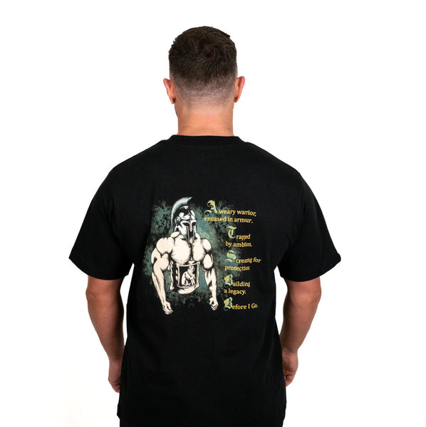 GYM WARRIOR Tシャツ & MUSCLE FESTA 2026 DVD The Weary Warrior: Meaningful Gym T-Shirt
