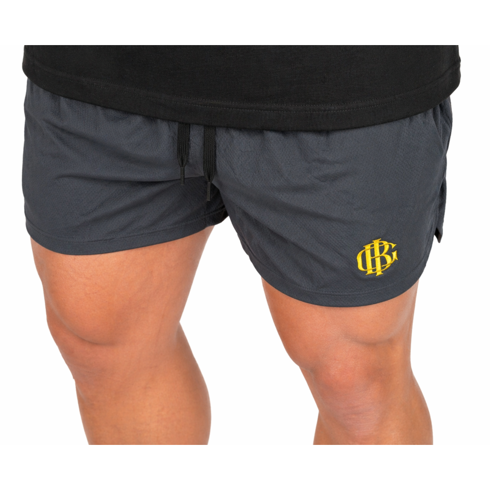 Before I Go Shorts Grey Logo