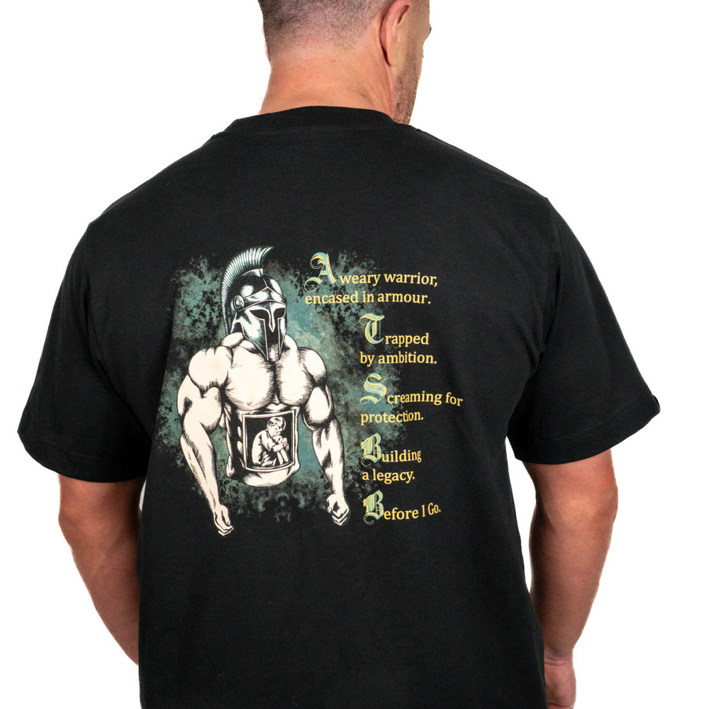 GYM WARRIOR Tシャツ & MUSCLE FESTA 2026 DVD The Weary Warrior: Meaningful Gym T-Shirt