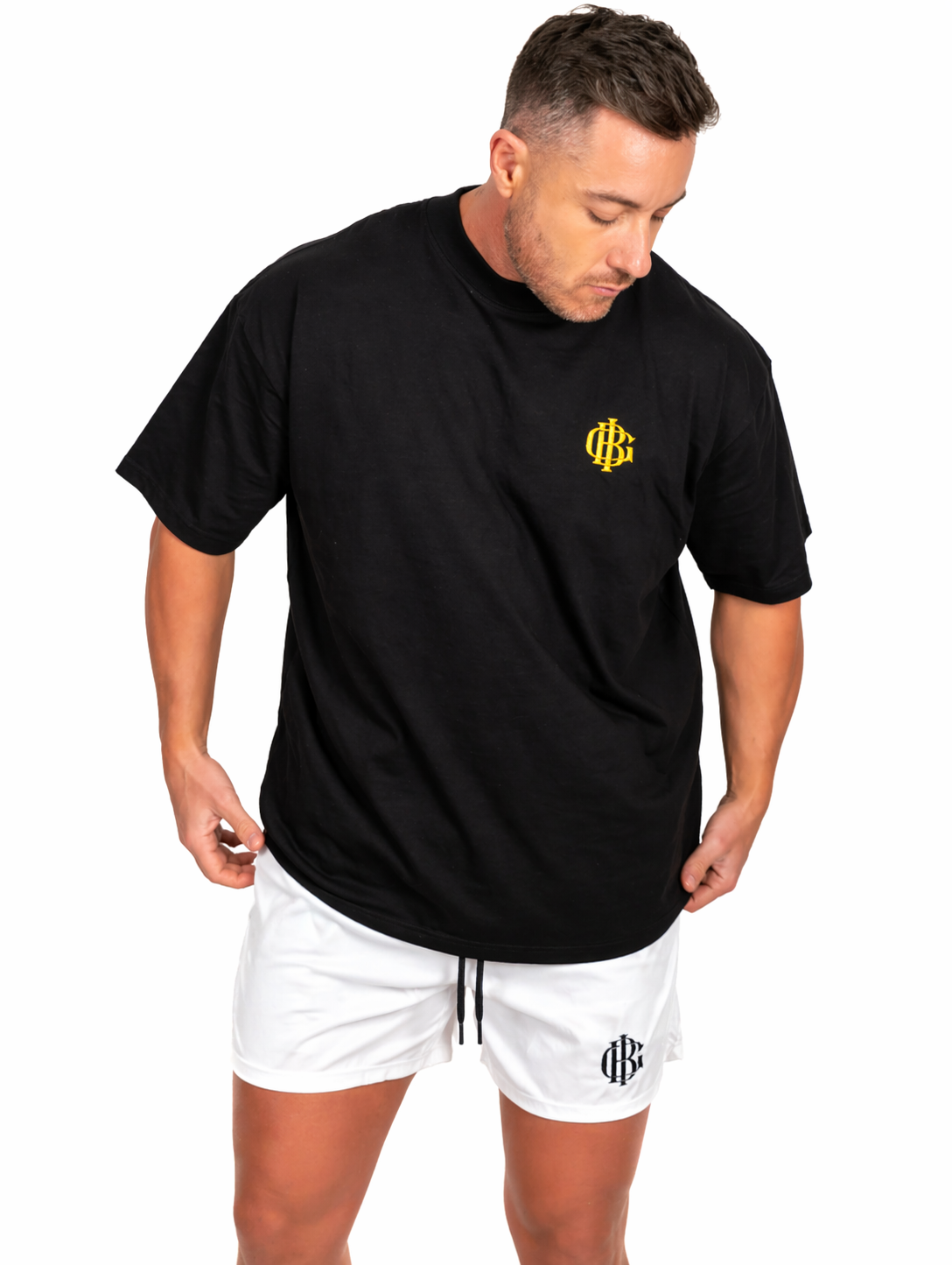 BIG Gym Shorts - White
