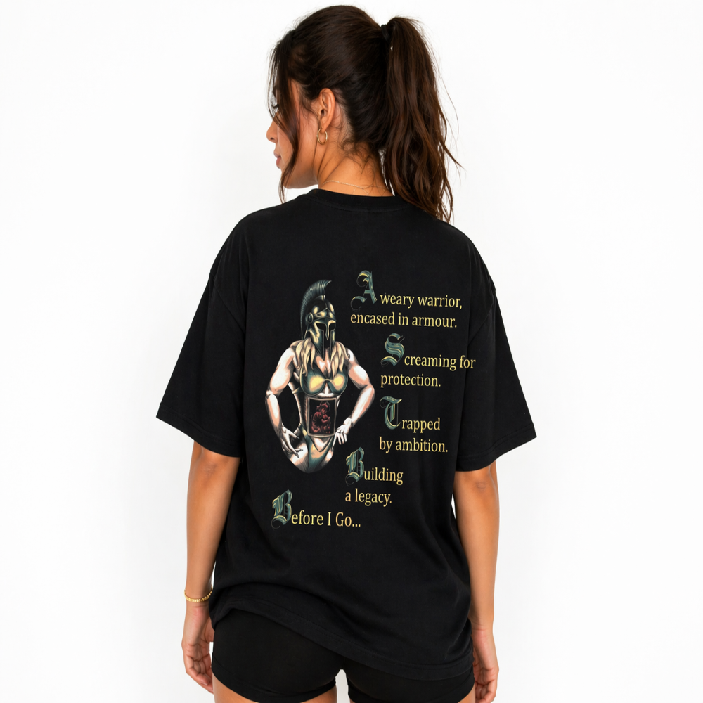 Weary Warrior Gym T shirt female edition